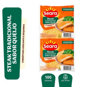 Steak de queijo Seara 100g