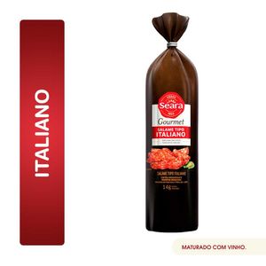Salame Italiano Pequeno Seara Gourmet Fatiado 200g