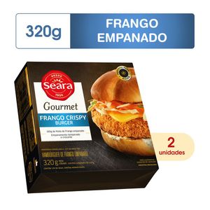 Frango crispy burger Seara Gourmet 320g
