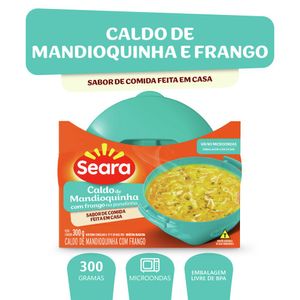 Caldo de Mandioquinha com Frango Na Panelinha Seara 300g