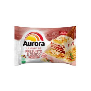 Lasanha Congelada Aurora Presunto e Queijo 660g