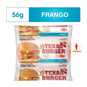 Texas Burger frango 56g