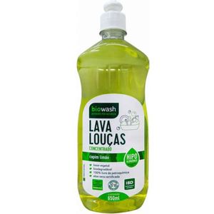 Lava Louças Capim Limão Biowash 650ml