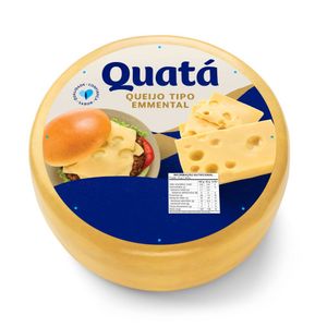 Queijo Emmental Quatá Fracionado kg