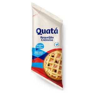 Requeijão Cremoso Quatá Bisnaga 250g