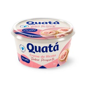 Creme de Ricota Quatá Presunto 150g