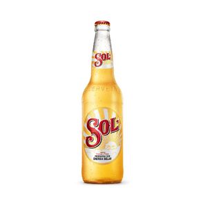 Cerveja Pilsen Sem Glúten Sol 600Ml
