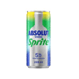 Bebida Mista Alcoólica Absolut Vodka Sprite 269Ml