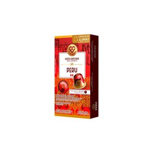 Cápsulas Café Especiais Peru 3 Corações 56G Com 10 Unidades