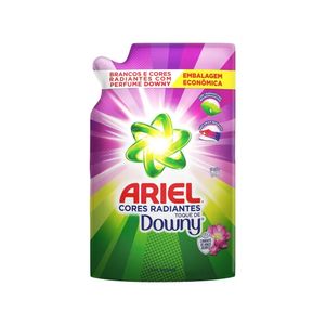 Lava Roupas Líquido Cores Radiantes Toque Downy Ariel 1,8L