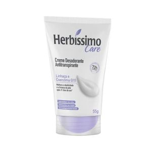 Desodorante Creme Linhaça Coenzima Q10 Herbíssimo 55G