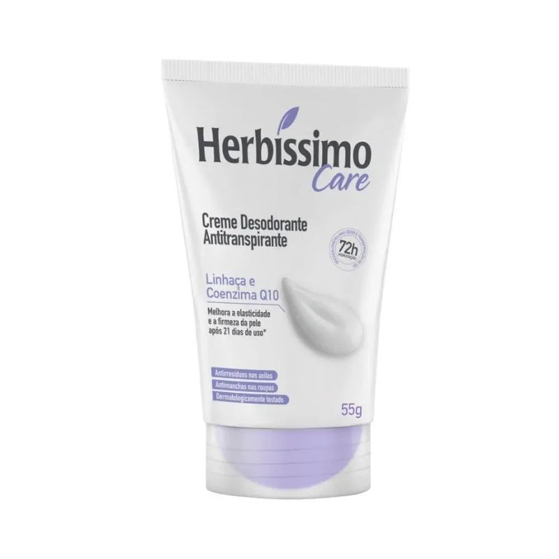 Desodorante-Creme-Linhaca-Coenzima-Q10-Herbissimo-55G