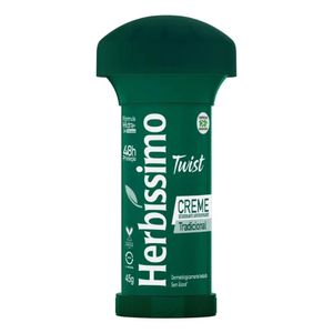 Desodorante Creme Tradicional Herbíssimo Twist45G
