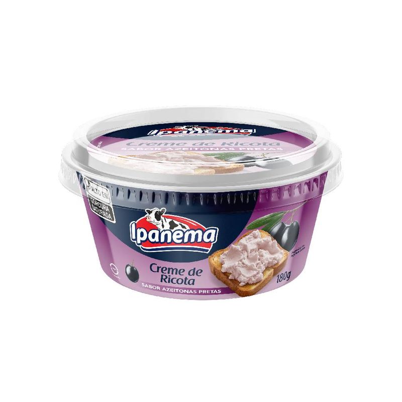 Creme-De-Ricota-Sabor-Azeitona-Preta-Ipanema-180G