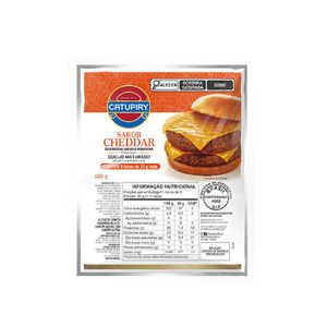 Queijo Processado Fatiado Cheddar Catupiry 160G