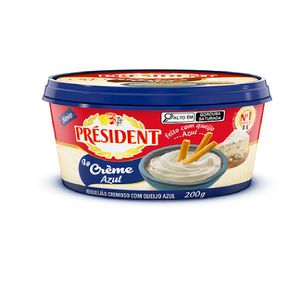 Requeijão Cremoso Com Queijo Azul Président 200G