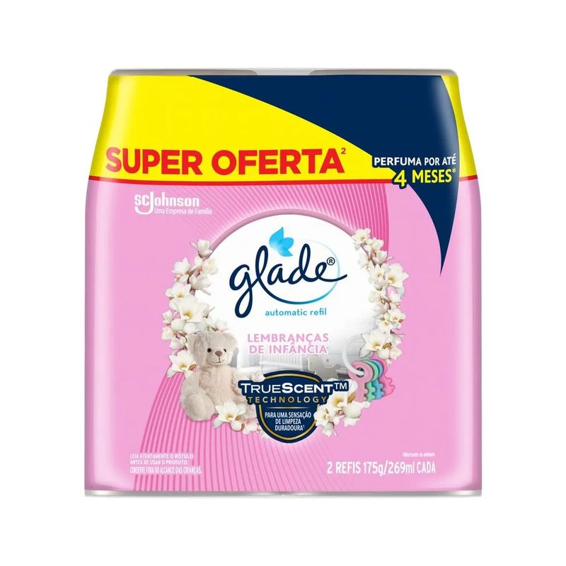 Pack-Odorizador-De-Ambientes-Lembrancas-De-Infancia-Glade-Refil-269Ml-Com-2-Unidades