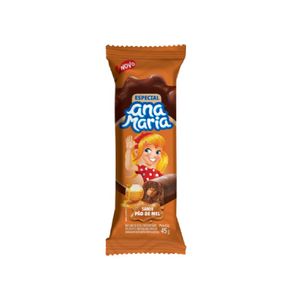 Bolo Pão De Mel Recheio Doce De Leite Cobertura Chocolate Ana Maria Especial 45G