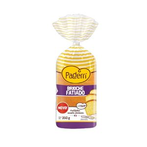 Pão Brioche Fatiado Paderrí 350G