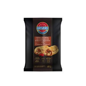 Wrap Recheio Carne De Panela E Pimenta Biquinho Com Catupiry Original 180G Com 2 Unidades