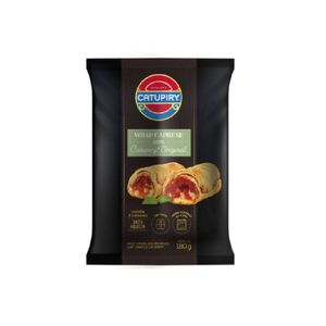 Wrap Recheio Caprese Com Catupiry Original 180G Com 2 Unidades