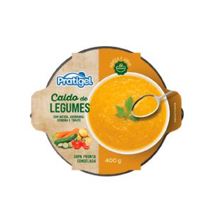 Caldo De Legumes Congelado Pratigel 400G