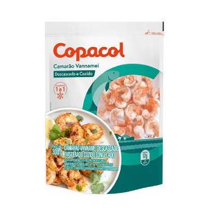 Camarao Vannamei Descascado Cozido Congelado Copacol 300G