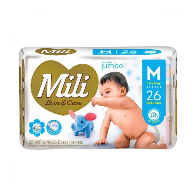 Fralda-Mili-Love-e-Care-Jumbo-M-Com-26-Unidades