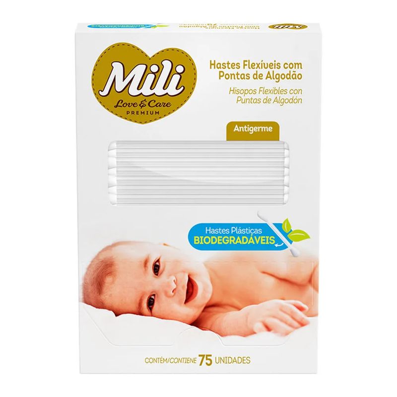 Hastes-Flexiveis-Biodegradaveis-Mili-Love-e-Care-Com-75-Unidades