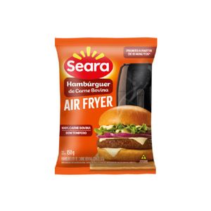 Hambúrguer De Carne Bovina Air Fryer Seara 150G