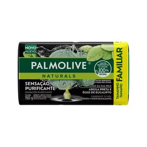 Sabonete Em Barra Argila Preta E Óleo De Eucalipto Palmolive 150G