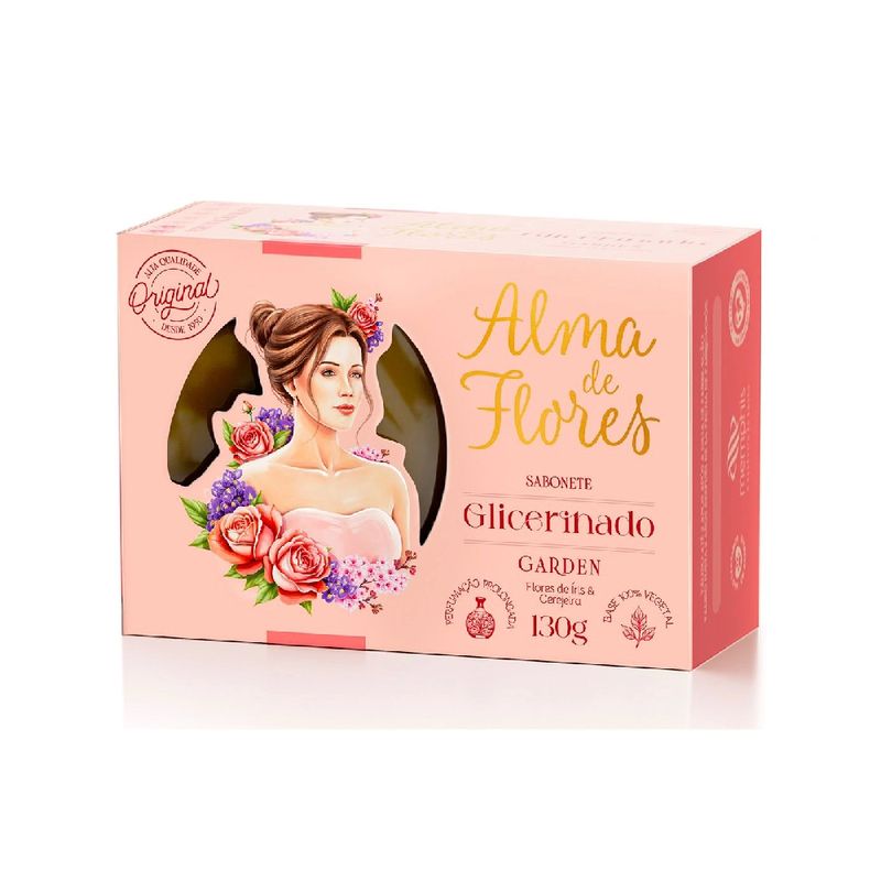 Sabonete-Em-Barra-Glicerinado-Garden-Alma-Flores-130G