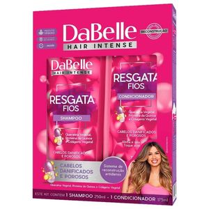 Kit Resgata Fios Shampoo 250Ml + Condicionador 175Ml Dabelle