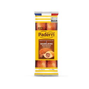 Madeleine Recheada Com Chocolate Paderrí 200G