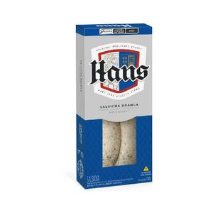 Salsicha Weisswurst Branca Hans 240G