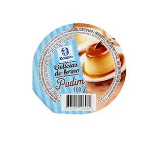 Sobremesa Láctea Pudim Leite Condensado Calda Caramelo Batavo Delícias Do Forno 100G