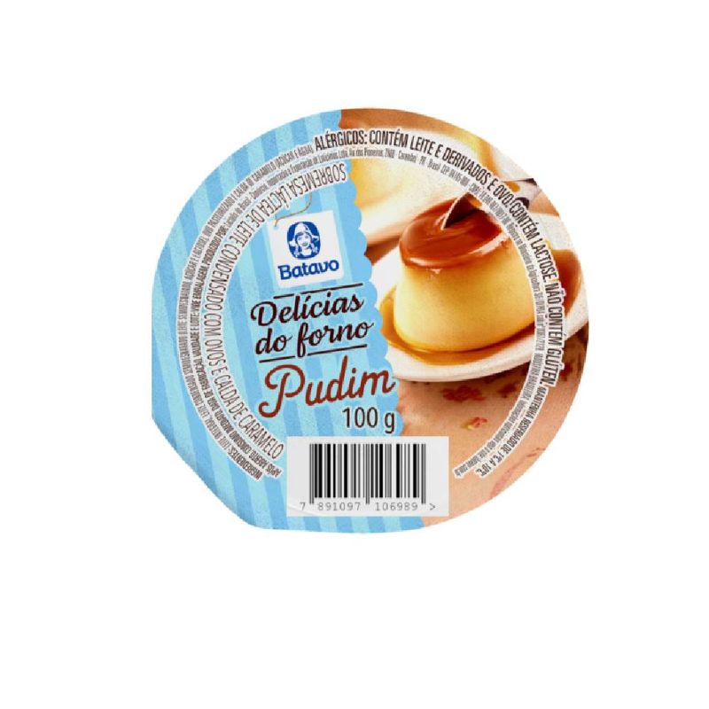 Sobremesa-Lactea-Pudim-Leite-Condensado-Calda-Caramelo-Batavo-Delicias-Do-Forno-100G