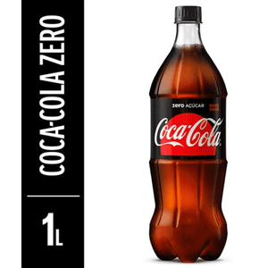 Refrigerante Coca Cola Zero 1 Litro