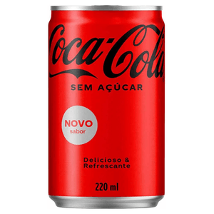 Refrigerante Coca cola Zero  Lata 220ml