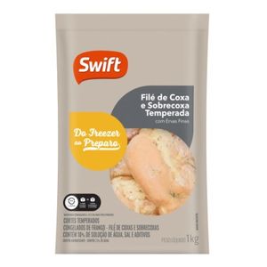 Coxa e Sobrecoxa Frango Temperado Swift 1Kg