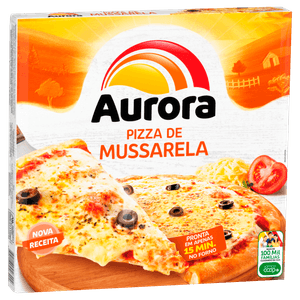 Pizza Congelada Aurora Mussarela 440g