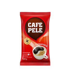 Café Torrado e Moído Pelé Extra Forte Pacote 500g