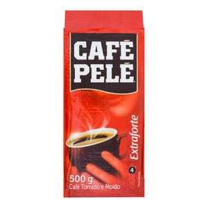 Café Torrado e Moído Pelé Extra Forte Vácuo 500g