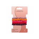 Kit-Elastico-De-Cabelo-Mini-Scrunchie-Lanossi-Summer-Com-5-Unidades
