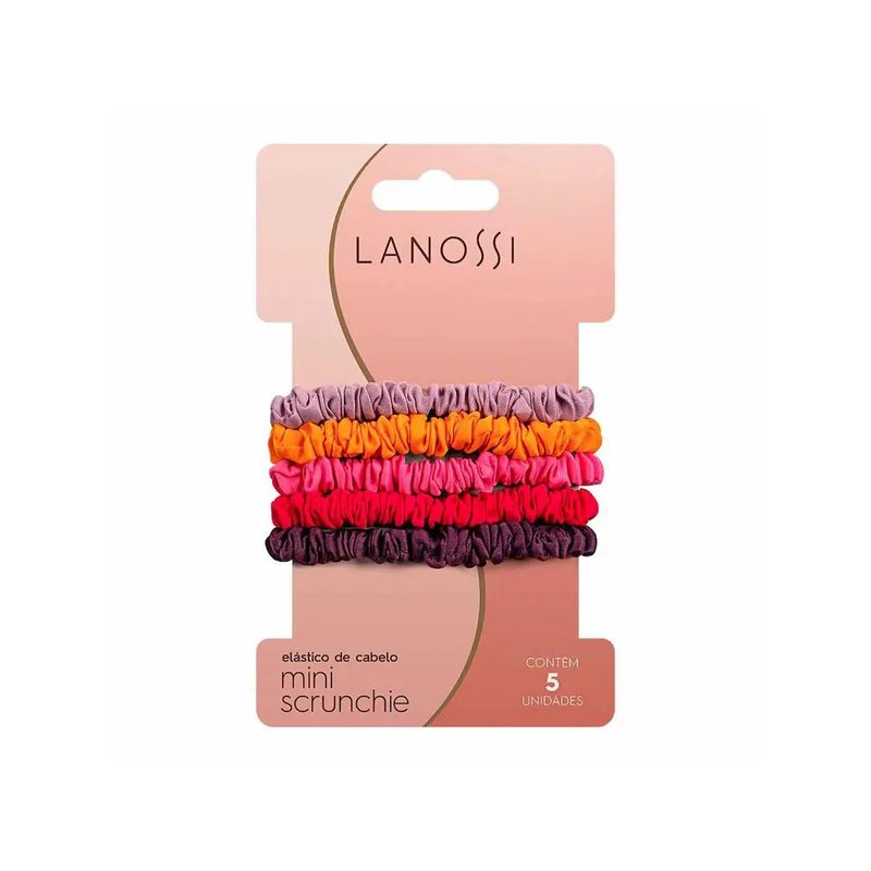 Kit-Elastico-De-Cabelo-Mini-Scrunchie-Lanossi-Summer-Com-5-Unidades