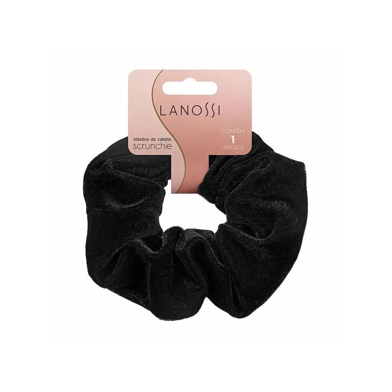 Elastico-De-Cabelo-Scrunchie-Lanossi-Preto