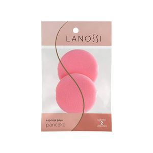 Esponja De Maquiagem Pancake Lanossi