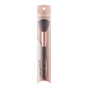 Pincel Para Blush Preto E Rosé Lanossi
