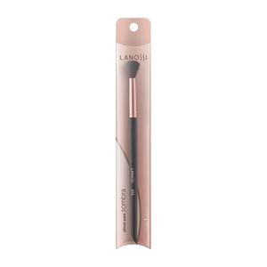 Pincel Para Sombra E03 Preto E Rosé Lanossi