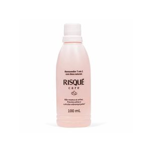 Removedor De Esmalte 7 Em 1 Risqué Care 100Ml